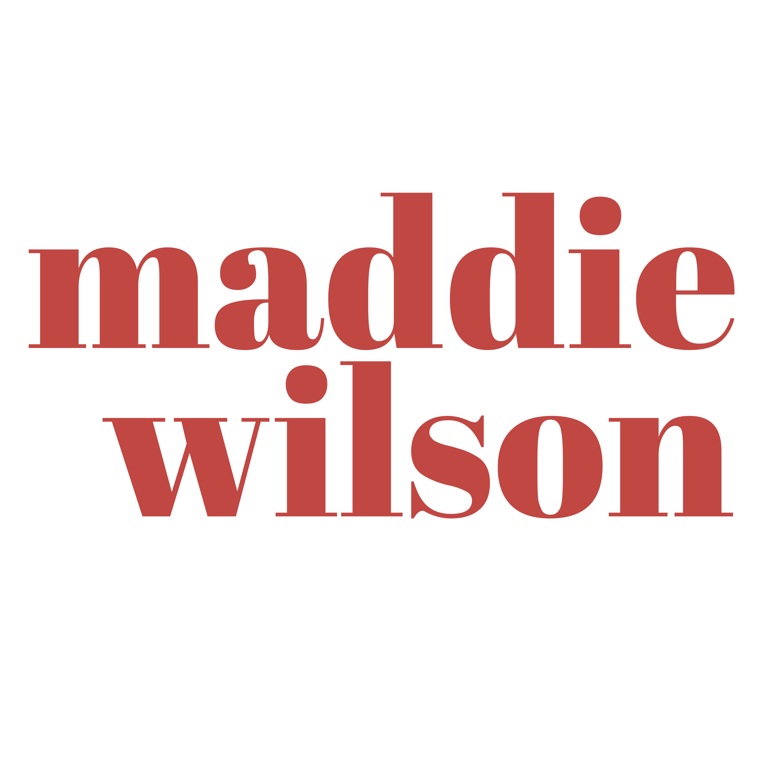 MADDIE WILSON